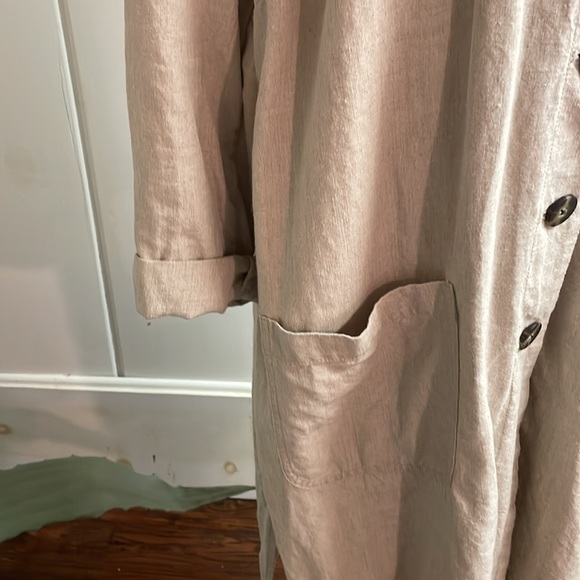 JJill linen spring coat - Picture 3 of 7